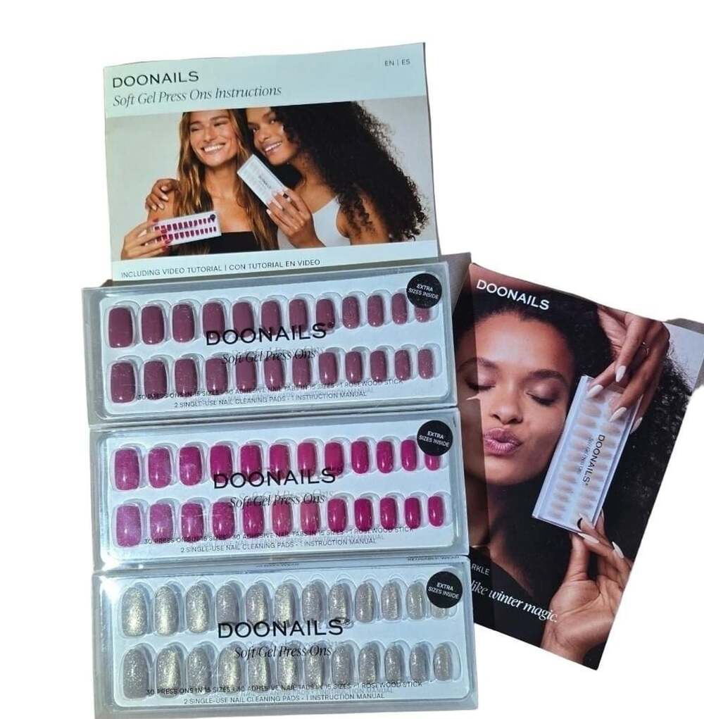 Doonails Soft Gel Press Ons Bundle